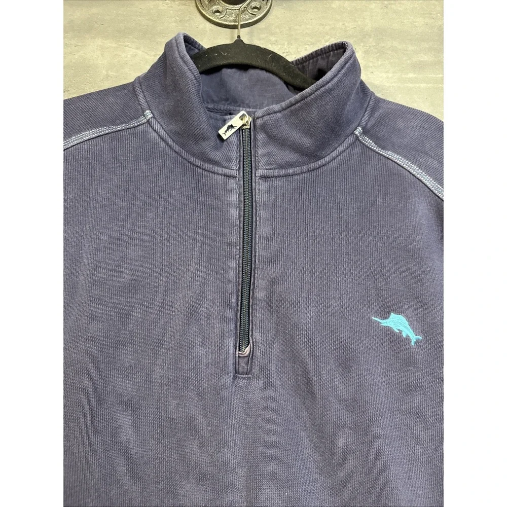 Tommy Bahama Tobago Bay half-zip pullover Navy XL